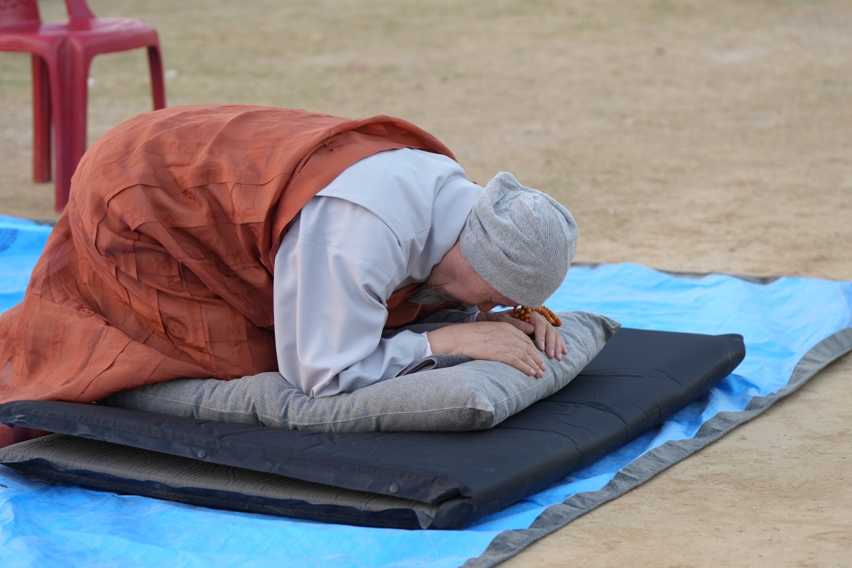 [인도순례] 20230214_저녁예불 (6)